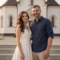 James and Anastasia, American-Moldovan couple married through SlavicLove