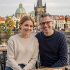 Mark and Petra, American-Czech couple married through SlavicLove
