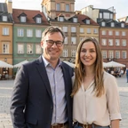 Tom and Anna, American-Polish couple engaged through SlavicLove