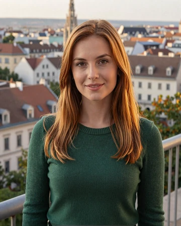 Zsofia, 28, verified Hungarian graphic designer from Budapest who treasures grandma Sunday lunches